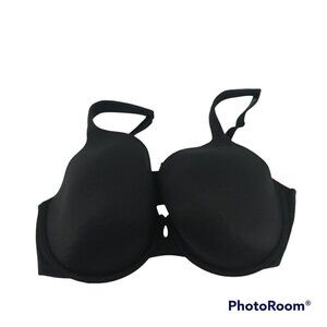 Cacique Lightly Lined Full Coverage Bra SIze 40D Underwire Gray Adjustable Strap